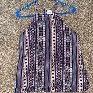 Boho chic tank top